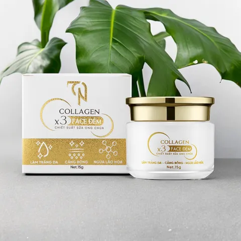 Kem Face Đêm Sữa Ong Chúa 15g - Dưỡng ẩm và Tái tạo da tự nhiên, An toàn, Mỹ phẩm chính hãng Đông Anh