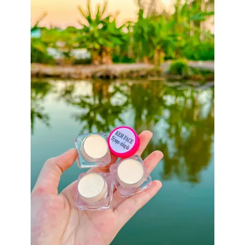 Kem Face Nha Đam 2 in 1 Ngừa Mụn Trắng Da Dưỡng 20gr - Sản Phẩm Handmade Giúp Da Đẹp Sạch Mụn