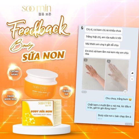 Kem Body Trắng Da SOO MIN Hàn Quốc 250g - Chống Nắng, Phục hồi, Dưỡng Trắng Nhanh, Làn Da Mịn Màng, An Toàn Cho Mọi Loại Da