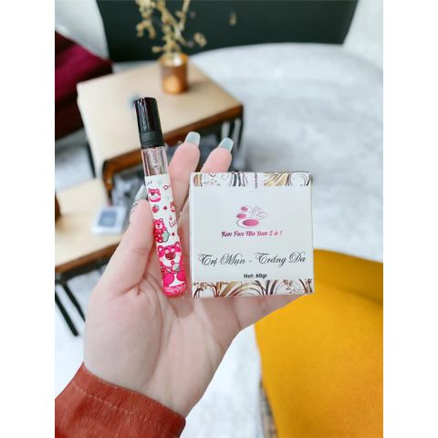 Kem Face Nha Đam 2 in 1 Ngừa Mụn Giảm Thâm - Sản Phẩm Chăm Sóc Da Mặt Tự Nhiên Hỗ Trợ Điều Trị Mụn Từ Nhà