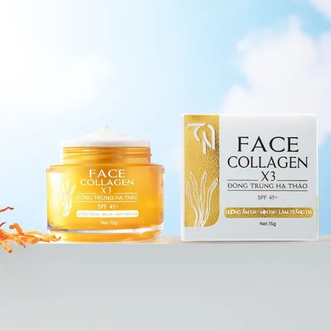 Kem Face Đông Trùng Hạ Thảo 15g - Mỹ Phẩm Đông Anh Dưỡng Da Tươi Trẻ, Cấp Ẩm Và Tái Tạo Da, Sản Phẩm Chính Hãng Việt Nam