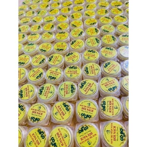 COMBO 100 Lọ Kem Khử Hôi Nách Thâm Nách Cô Bơ 8gr - Giải Pháp An Toàn, Hiệu Quả Cho Vùng Da Dưới Cánh Tay