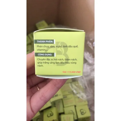Combo 10 Lọ Kem Khử Thâm Nách Hôi Nách Cô Bơ 8gr - An Toàn, Hiệu Quả, Thiên Nhiên, Làm Trắng, Khử Mùi, Saling Giảm Giá