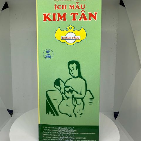 Ích Mẫu Kim Tân - Thực Phẩm Chức Năng Hỗ Trợ Điều Hòa Kinh Nguyệt, Giảm Đau Bụng, Tăng Cường Sức Khỏe Phụ Nữ