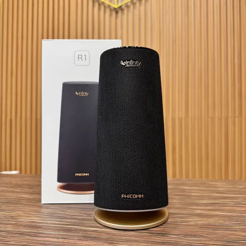 Loa Bluetooth PHICOMM R1 - Âm Thanh Chân Thực từ Infinity by Harman với LED Phát Sáng - Thiết Kế Hiện Đại, Kết Nối Không Dây