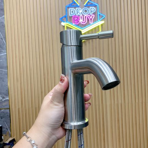 Vòi rửa lavabo SUPOR 250604-03-LS - Chất liệu đồng thau chống gỉ, bảo vệ môi trường, van gốm nhập khẩu, tối ưu cho sức khỏe gia đình