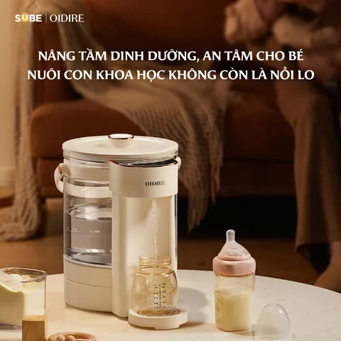 Bình thủy điện Oidire ODI01A 2.5L - Đun Nóng, Khử Clo, Pha Cà Phê, Giữ Ấm - Thiết Bị Gia Dụng Thông Minh Cho Mẹ