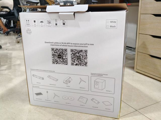 Robot Hút Bụi Lau Nhà Xiaomi Lydsto W2 - Tự Giặt Giẻ Thông Minh, Lực Hút 5000Pa, Công Nghệ LDS, Điều Khiển Qua Ứng Dụng, Pin 200 Phút