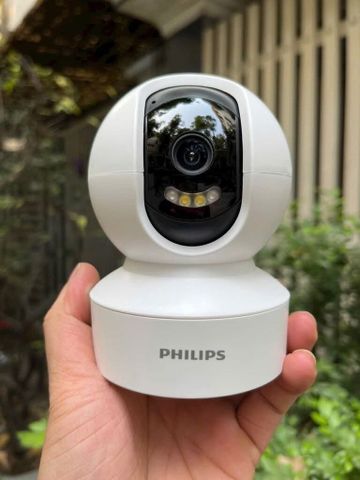 Camera WiFi Xoay 360° Philips 6000 - Đàm Thoại Hai Chiều, Quan Sát Ban Đêm, Phát Hiện Chuyển Động, Kết Nối Ổn Định