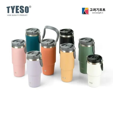 Bình Giữ Nhiệt TYESO Chính Hãng - Thiết Kế Sang Trọng, Đa Dung Tích 600ml, 750ml, 900ml, 1200ml, Giữ Nhiệt Lâu, An Toàn Cho Sức Khỏe