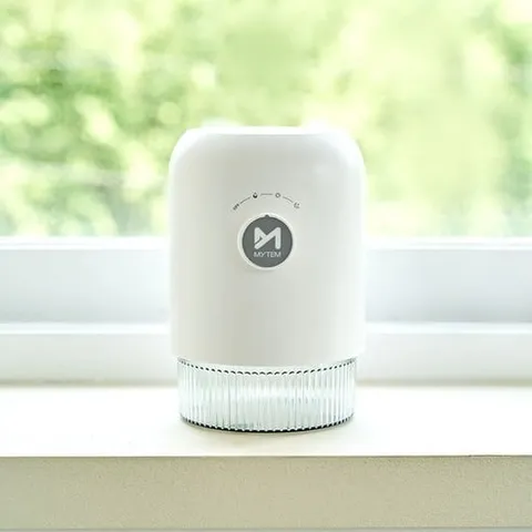 Máy hút ẩm mini MYTEM Rooming Dehumidifier - Thiết bị tiết kiệm điện, hoạt động êm ái cho phòng ngủ, phòng làm việc, tủ quần áo 10-15m²