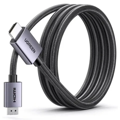 Cáp HDMI Ugreen 4K Dài 3M - Kết Nối Chất Lượng Cao cho Tivi, Máy Tính, Đầu Phát Media