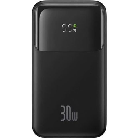 Pin Dự Phòng Baseus 20.000mAh PPD20C - Sạc Nhanh 30W, Tích Hợp 2 Dây Type-C Tiện Lợi, Màn Hình LED Hiển Thị Thông Minh