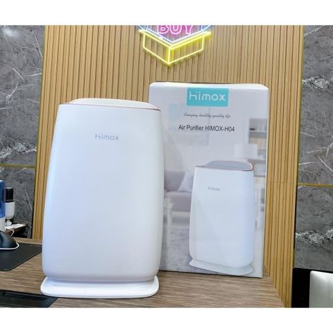 Máy Lọc Không Khí HIMOX H04 - Công Nghệ HEPA H13 Khử Mùi, Lọc Bụi Mịn PM2.5 Cho Gia Đình, An Toàn Và Êm Ái