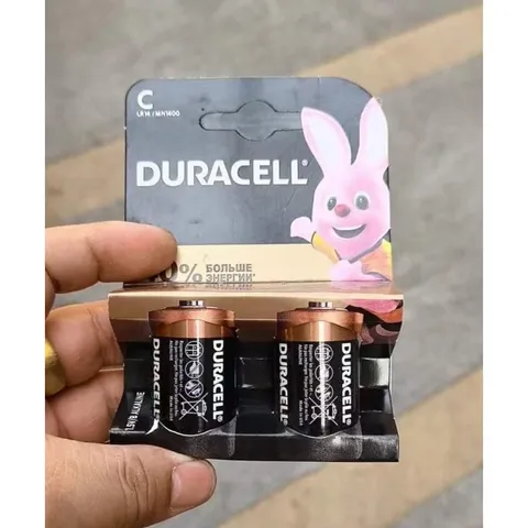 Vỉ 2 viên Pin trung Alkaline Energizer/Duracell LR14 - Pin C cho Đồ điện gia dụng, Đèn pin, Điều khiển và Thiết bị y tế