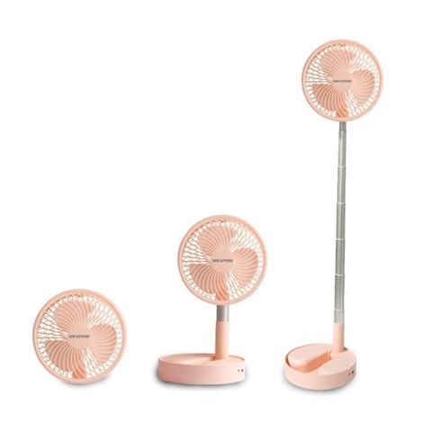 Quạt Tích Điện Thông Minh Drapow DF02 - Gấp Gọn, 3 Chế Độ Gió, Thích Hợp Văn Phòng & Đi Cắm Trại, Thời Gian Sử Dụng 4-10 Giờ