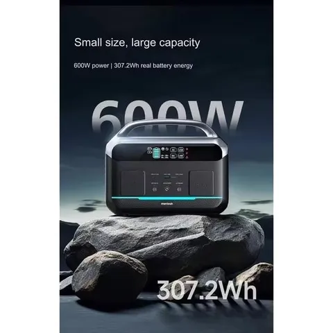 Trạm Năng Lượng Di Động Mentech MT600 600W - Sạc Nhanh USB-C 100W, 220V, Thích hợp Du Lịch, Cắm Trại, Nguồn Dự Phòng