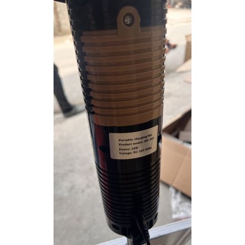 Quạt Cây Năng Lượng Mặt Trời Nanjiren XD-001 - Tích Điện, Kèm Tấm Panel NLTM, 3 Tốc Độ Gió, Dùng Điện 220V