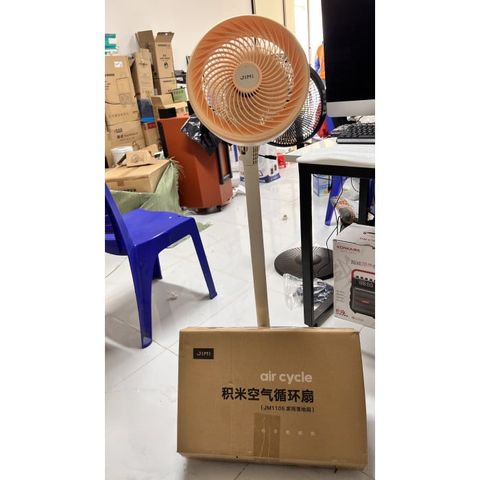 Quạt cây tích điện JIMI JM1105 - Tăng giảm chiều cao, gió siêu mạnh, màu sắc đẹp, bảo hành 6 tháng