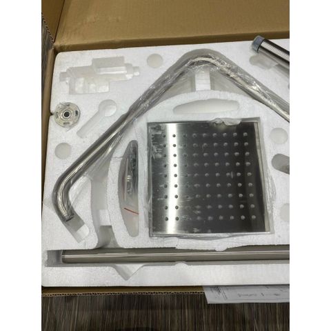 Bộ Sen Cây Tắm Nóng Lạnh SUPOR 251743-04-LS Inox 304 Cao Cấp, Chống Gỉ Sét và Oxi Hóa, Bảo Hành 12 Tháng
