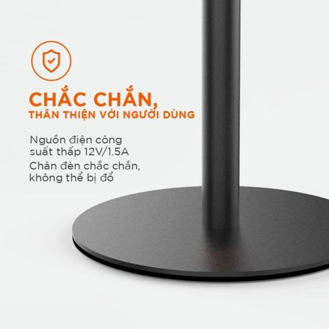 Đèn cây LED Taotronics TT-DL060 bằng kim loại - Đèn bàn/đèn cây thông minh 12W, điều chỉnh độ sáng và nhiệt độ màu 3000K-6500K