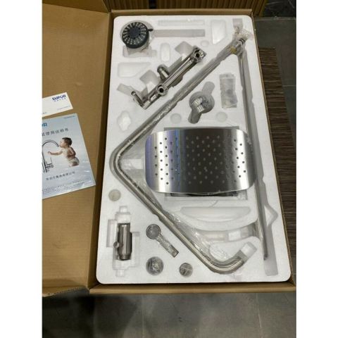 Sen Cây Tắm Nóng Lạnh SUPOR 251743-03-LS - Inox 304 Cao Cấp Chống Gỉ, Bền Bỉ, An Toàn Với Sức Khỏe - Thiết Bị Nhà Tắm Chất Lượng Cao