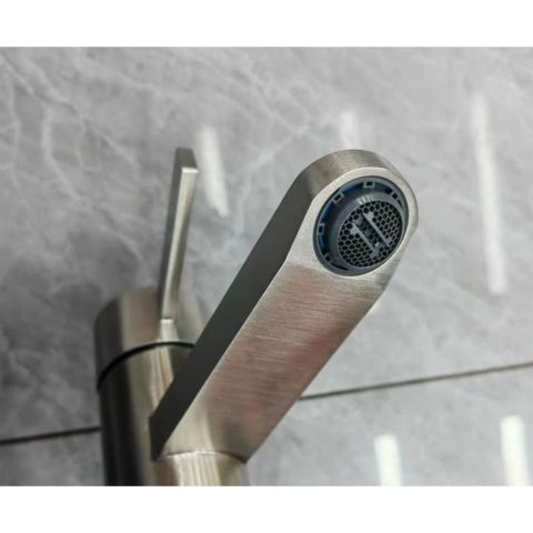 Vòi chậu rửa mặt nóng lạnh cao cấp SUPOR 212204-01LS, chất liệu inox 304 chống gỉ, bảo vệ sức khỏe, tiết kiệm nước, tuổi thọ cao