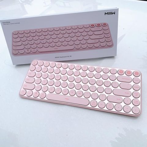 Bàn Phím Không Dây Bluetooth MIIIW Keyboard Air 85 - Hỗ Trợ Windows và macOS, Kết Nối Đa Nền Tảng, Thiết Kế Thông Minh