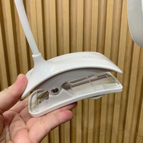 Đèn LED Kẹp Bàn Đọc Sách Gooseneck SSL-909-WT - Thiết Kế Tiện Lợi, Tiết Kiệm Năng Lượng, Sống Động Cho Không Gian Làm Việc, Học Tập
