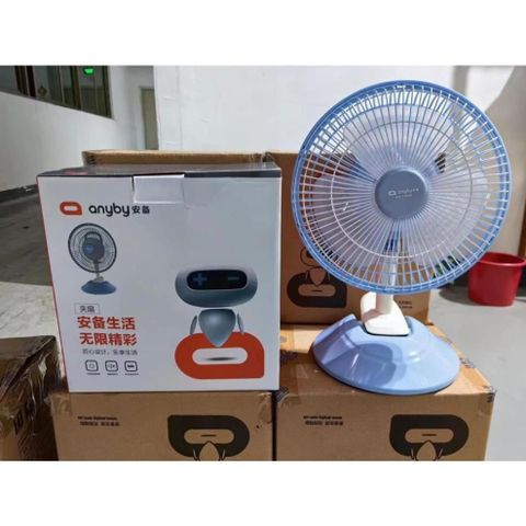 Quạt Bàn Tích Điện Anyby L2909 - Pin 4500mAh, Thiết Kế Thông Minh Có Kẹp, Sử Dụng Trong Nhà và Đi Dã Ngoại