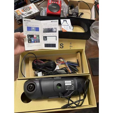 Gương Chiếu Hậu Thông Minh iDAS-D+ Wonder Careway - Camera Hành Trình Full HD 1080p, Dẫn Đường GPS, SIM 4G, ADAS An Toàn