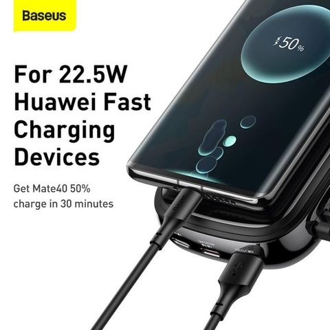 Pin Dự Phòng Sạc Nhanh Baseus Qpow Pro 10,000mAh - Power Bank Hiển Thị Kỹ Thuật Số, Sạc Nhanh USB và Type-C