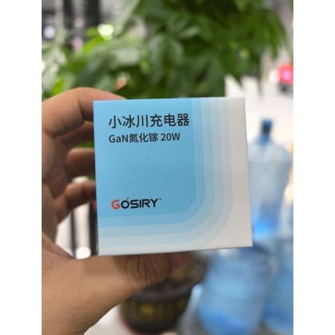 Củ Sạc Nhanh GaN 20W Gosiry - Thiết Kế Nhỏ Gọn, Sạc PD 3.0 An Toàn, Tương Thích USB-C, Hiệu Suất Vượt Trội