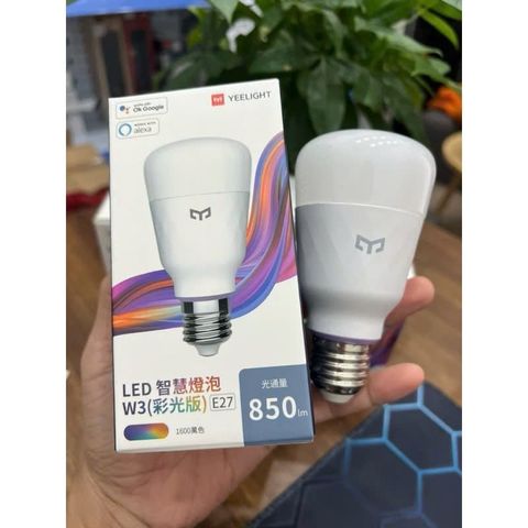 Bóng Đèn LED Thông Minh Yeelight W3 E26/E27 - Điều Khiển Qua Ứng Dụng, Đèn RGB Nhiều Màu Sắc, Thích Hợp Cho Nhà Thông Minh