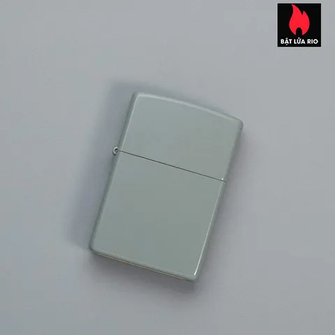 Bật Lửa Zippo 49452 - Màu Xám Phẳng Chống Gió, Thiết Kế Sang Trọng, Đồ Chơi Chính Hãng Từ Mỹ, Quà Tặng Thú Vị