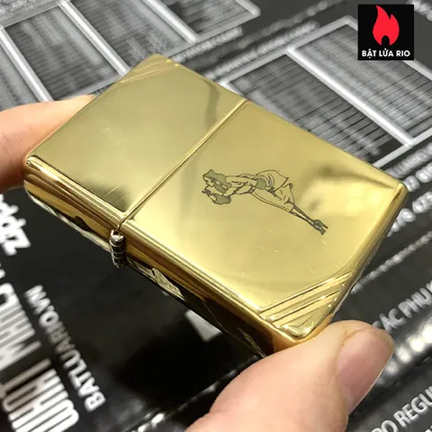 Zippo 270 Khắc Windy Girl - Bật Lửa Khắc Laser, Quà Tặng Phong Cách Thời Trang Cho Người Yêu Thích Nghệ Thuật