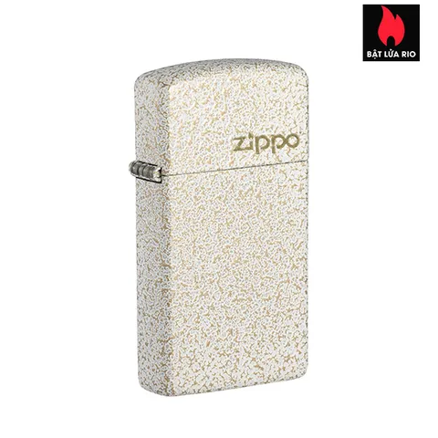 Bật Lửa Zippo Slim® 49265ZL Mercury Glass - Thiết Kế Sang Trọng, Chính Hãng, Âm Thanh Click Đặc Trưng, Hộp Quà Tặng