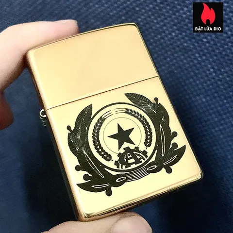 Zippo 254B Khắc Logo - Bật Lửa Cao Cấp Khắc Laser - Quà Tặng Độc Đáo Cho Người Yêu Thích Zippo