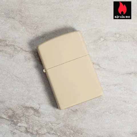 Bật Lửa Zippo Flat Sand 49453 - Bật Lửa Chống Gió Đa Màu, Thiết Kế Sơn Tĩnh Điện, Hàng Nhập Khẩu Mỹ, Quà Tặng Sang Trọng