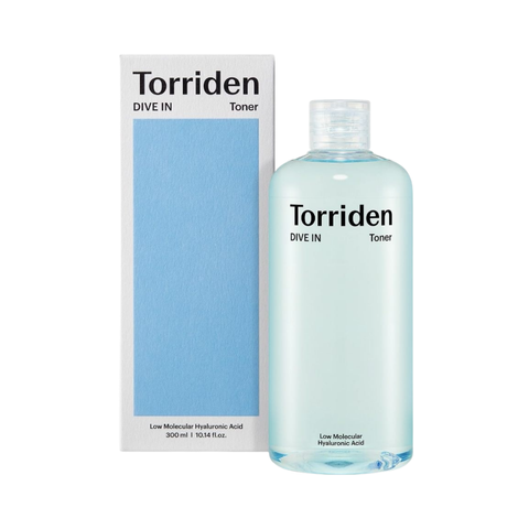 Nước Hoa Hồng Torriden Dive In 300ml - Cấp Ẩm Sâu, Dưỡng Da Mịn Màng với Hyaluronic Acid Thẩm Thấu Sâu, Phù Hợp Mọi Loại Da