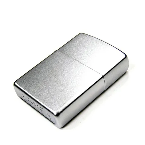 Vỏ Zippo Satin Chrome Chính Hãng – Sản Phẩm Thay Thế Không Kèm Ruột, Chất Liệu Bền Bỉ, Phụ Kiện Cao Cấp Cho Người Yêu Thích Zippo