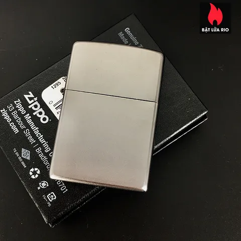 Vỏ Zippo Satin Chrome Chính Hãng – Sản Phẩm Thay Thế Không Kèm Ruột, Chất Liệu Bền Bỉ, Phụ Kiện Cao Cấp Cho Người Yêu Thích Zippo