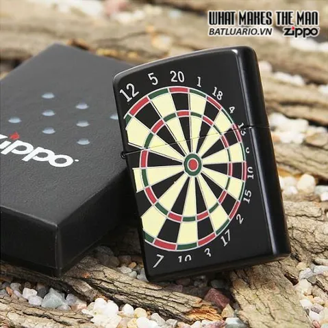 Bật lửa Zippo 24332 - Dart Board Licorice Limited Edition - Quà Tặng Cho Người Yêu Thích Thể Thao
