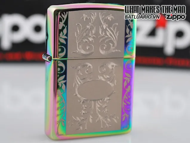 Bật Lửa Zippo 24203 Engraved Filigree Spectrum - Bật Lửa Kiểu Dáng Sang Trọng và Độc Đáo cho Người Sành Điệu