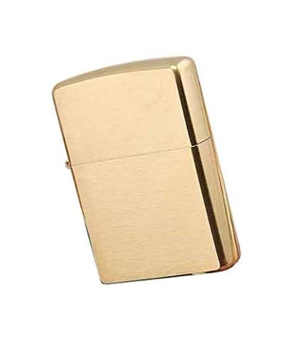Vỏ Zippo Đồng Vàng Xước Chính Hãng Mỹ - Thay Thế Khi Hư Hỏng, Không Kèm Ruột, Mới 100% - Phụ Kiện Thời Trang Nam Nữ