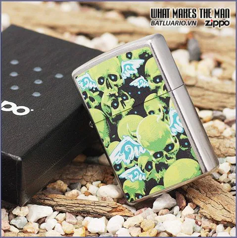 Bật Lửa Zippo 24736 - Mẫu Chrome Street Waiting Line Sang Trọng, Quà Tặng Độc Đáo Cho Fan Zippo
