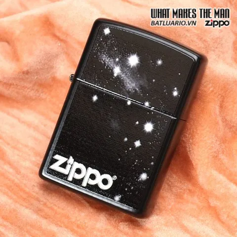 Bật Lửa Zippo Galaxy Logo Licorice 28058 - Bật Lửa Chất Lượng Cao Dành Cho Fan Hâm Mộ Galaxies