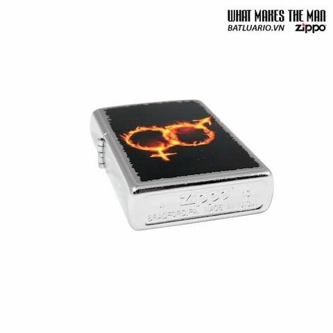 Bật Lửa Zippo 28446 Crôm - Bật Lửa Nam Nữ Thời Trang, Đồ Chơi Phong Cách Đường Phố, Quà Tặng Độc Đáo