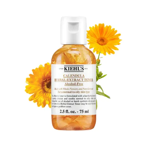 Nước Cân Bằng Kiehl's Calendula Herbal Extract Alcohol-Free Toner 75ml – Dịu Da, Cấp Ẩm, Không Cồn 388832