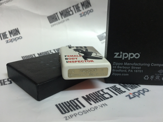 Zippo 214 FBI - Bật Lửa Chính Hãng Hình Bảng Hiệu Đặc Biệt Đối Với Người Yêu Thích Thời Trang và FBI